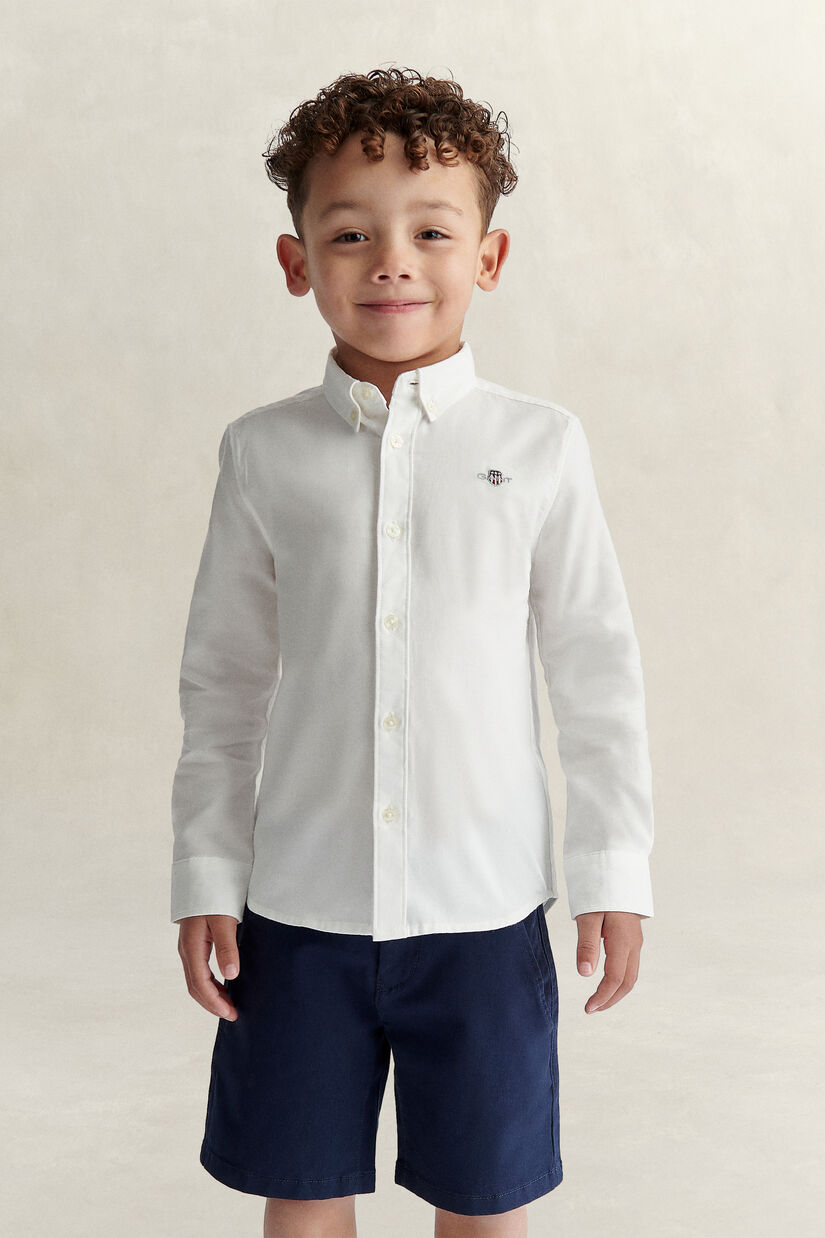 Chemise en coton Oxford Shield Gar&ccedil;on