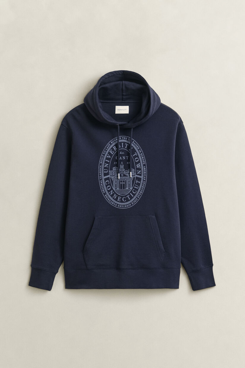 Sweat &agrave; capuche avec motif saisonnier