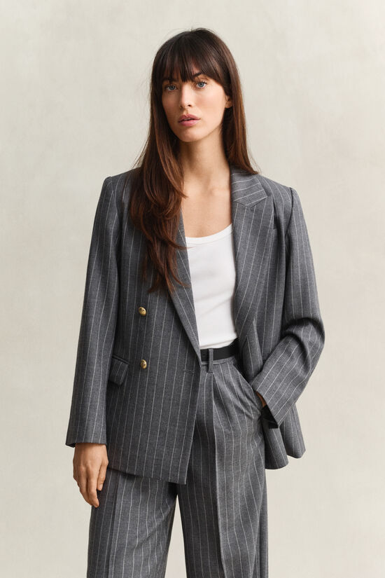 Veste blazer Club &agrave; rayures tennis