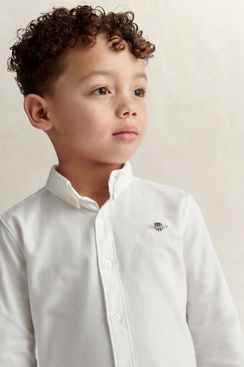 Chemise en coton Oxford Shield Gar&ccedil;on