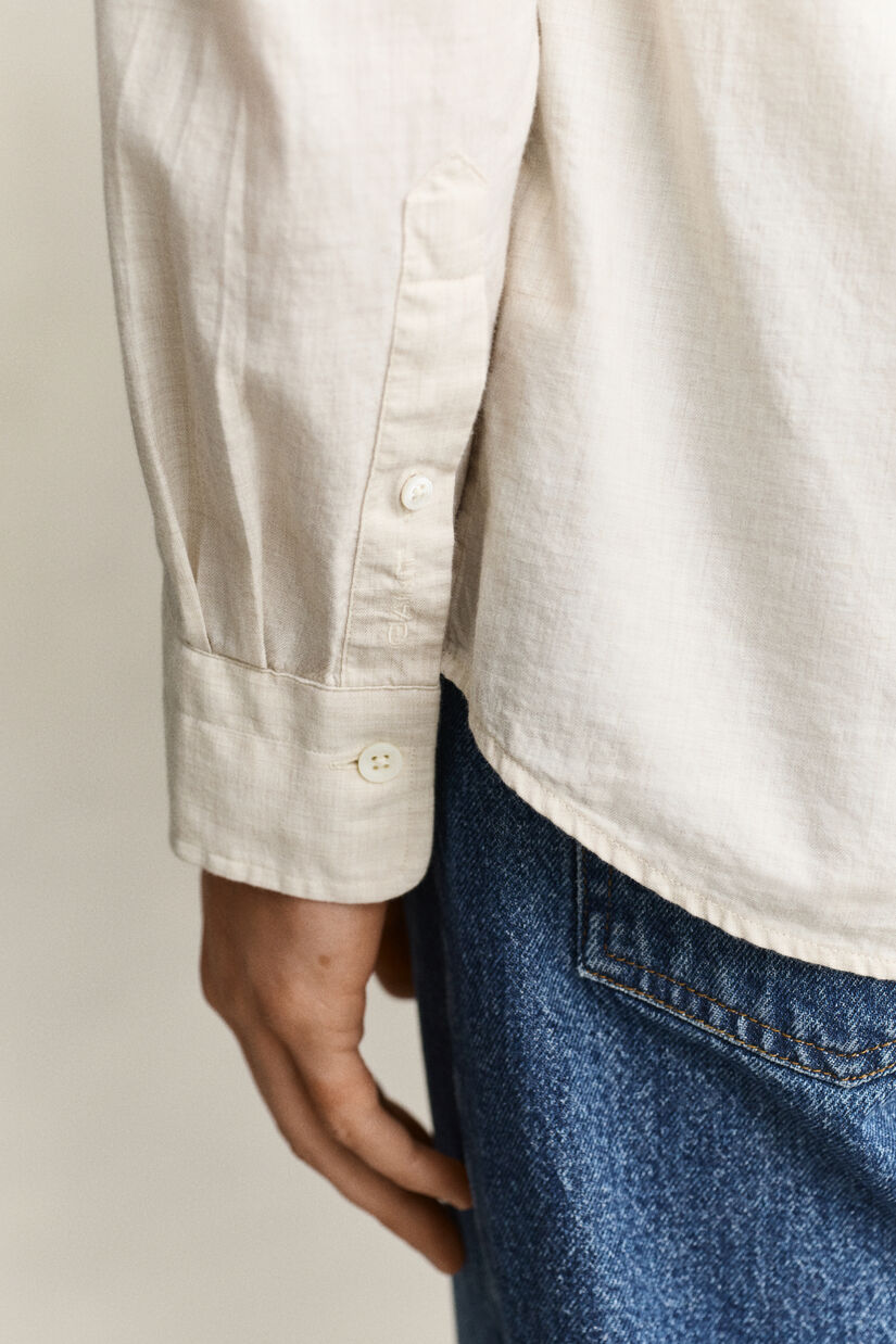 Chemise en coton et cachemire