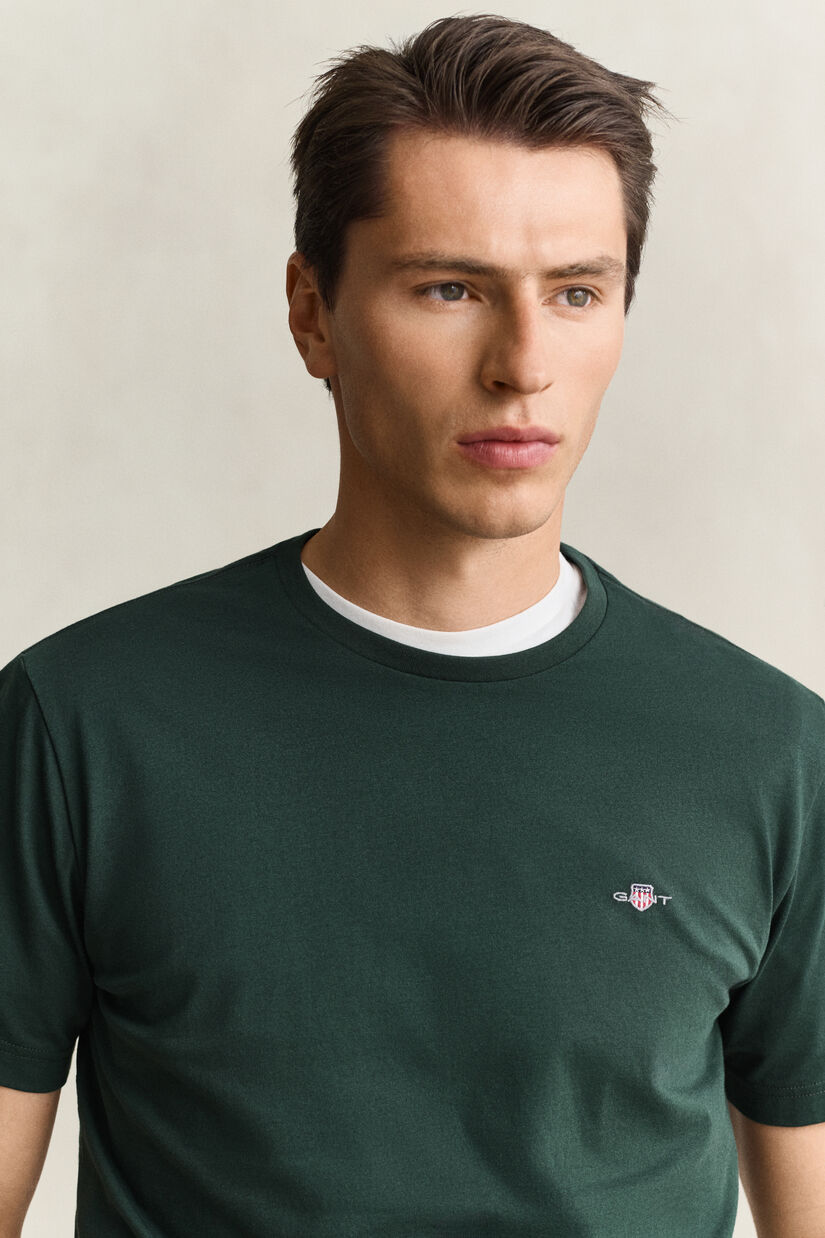 T-shirt regular avec &eacute;cusson