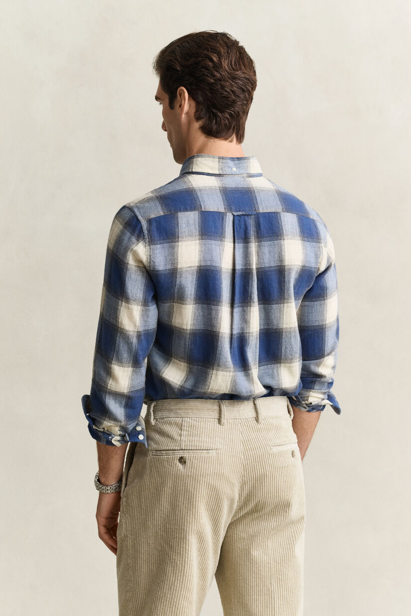 Chemise en flanelle &agrave; carreaux Windblown