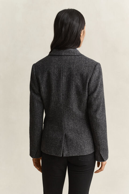 Veste blazer &agrave; chevrons