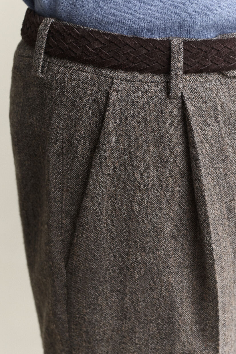Pantalon de costume &agrave; rayures tennis