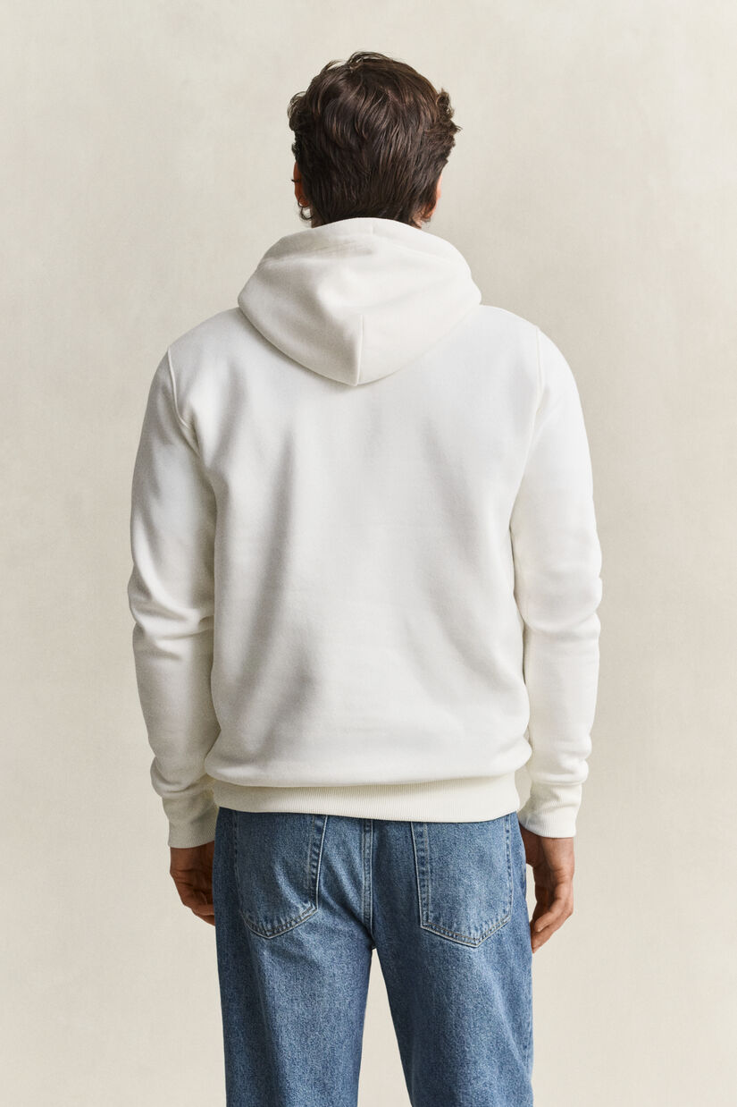 Sweat &agrave; capuche avec &eacute;cusson