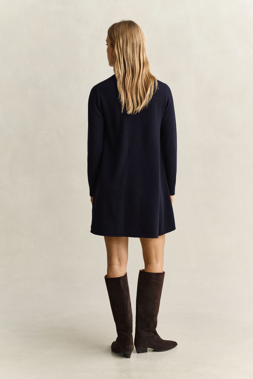 Robe en laine d'agneau ultrafine